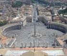 St Peter&#039;s Square de Vatikan, Vatikan.